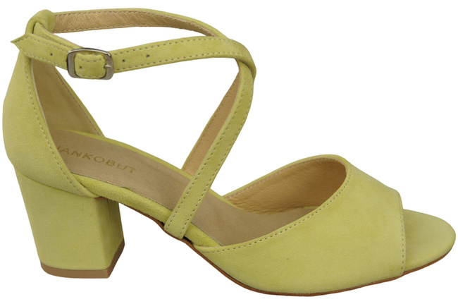 Dámská obuv Sandály Banana Natural Leather Suede 111 ElitaBut