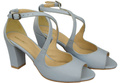 Dámská obuv Sandály Light Blue Natural Leather 186 ElitaBut