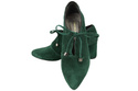 Dámské boty Boty Malachite Natural Velour Leather 183 ElitaBut