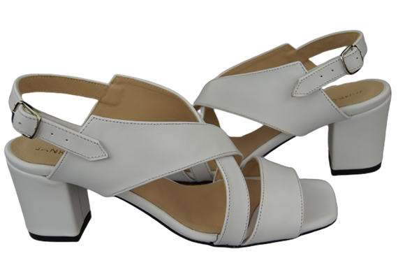 Dámská obuv Sandály White Natural Leather 149 ElitaBut
