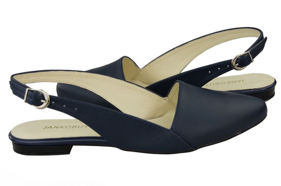 Dámská obuv Sandály Navy Blue Natural Leather 996 ElitaBut