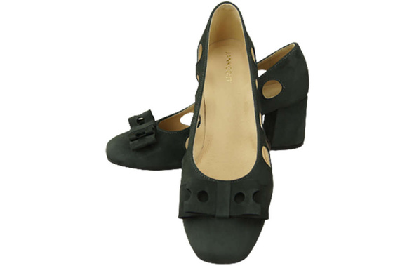 Dámská obuv Graphite Leather Suede Natural Leather 182 ElitaBut