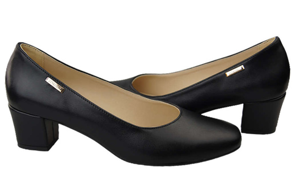 Dámská obuv Natural Leather 172 Black ElitaBut