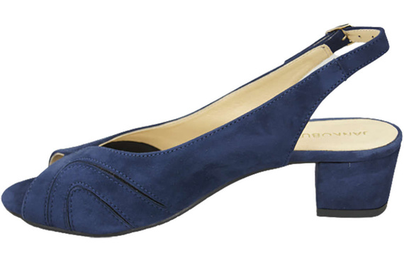 Dámská obuv Přírodní semišová kůže Sandály Námořnická modř 991 ElitaBut