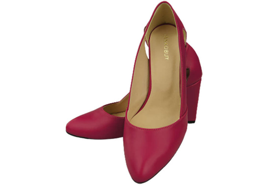 Dámská obuv Fialové lodičky Přírodní kůže 184 ElitaBut