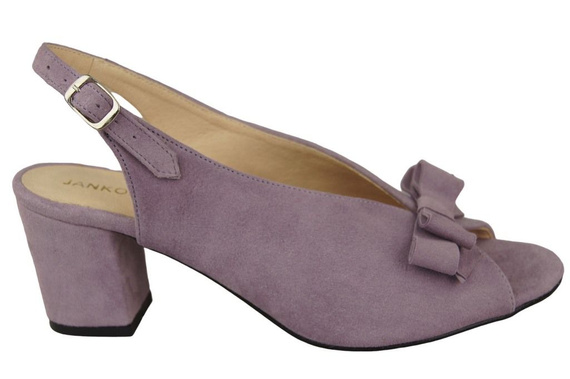Dámská obuv Sandály Lila přírodní kůže Semiš 148 ElitaBut
