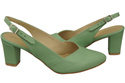 Dámská obuv Mint Stiletto Sandály Natural Leather 217 ElitaBut
