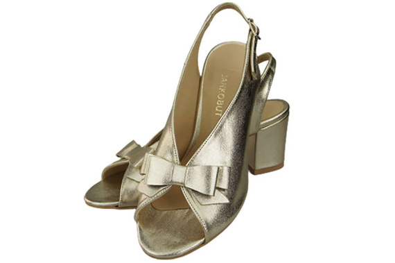 Dámská obuv Sandály Golden Faced Přírodní kůže 148 L ElitaBut