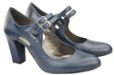 Dámská obuv Navy Blue Natural Leather 105 ElitaBut