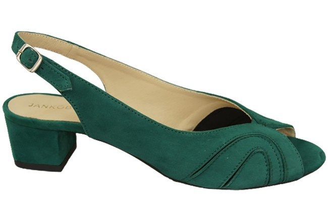 Dámská obuv Sandály semišová kůže Malachite 991 ElitaBut