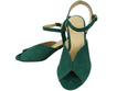 Dámská obuv Malachite Natural Leather Suede Sandals 185 ElitaBut