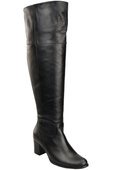 Dámské boty Black Musketeers High over the knee natural leather 190 ElitaBut