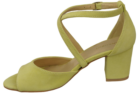 Dámská obuv Sandály Banana Natural Leather Suede 111 ElitaBut