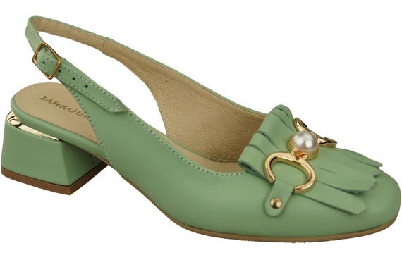 Dámská obuv Mint Sandály zdobené třásněmi Přírodní kůže 208 ElitaBut