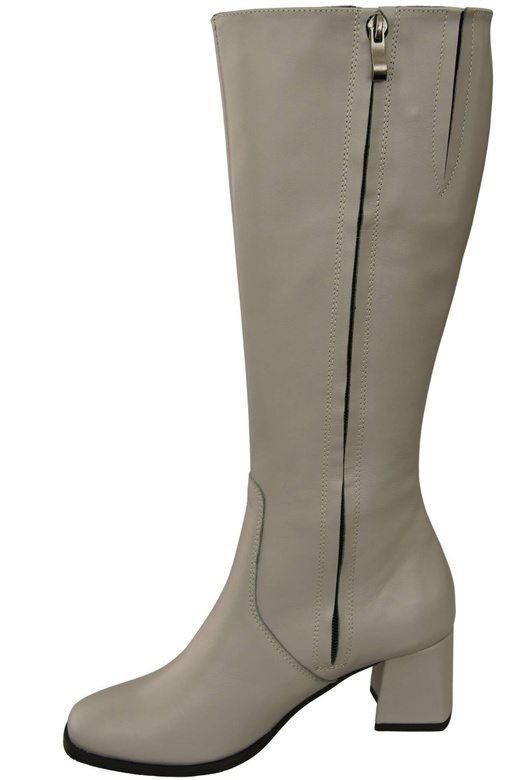 Pohodlné dámské boty Ash Low Heel Natural Leather 212 ElitaBut