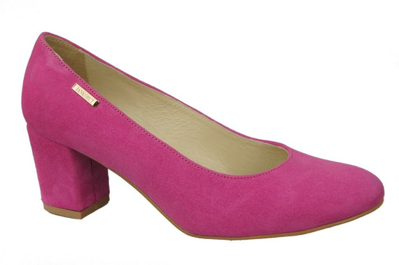 Dámská obuv Fuchsia Natural Suede Leather 125 ElitaBut