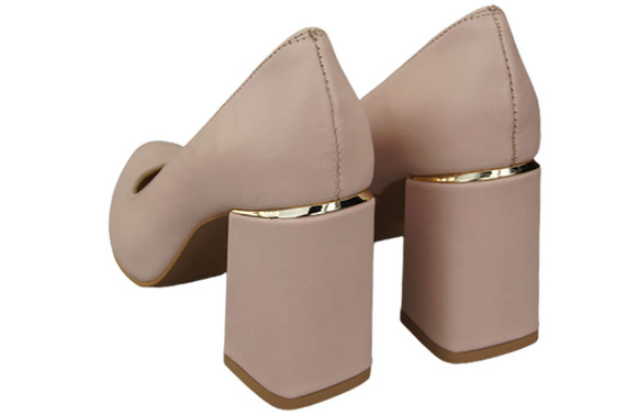 Dámská obuv Powder Pink Natural Leather 179 ElitaBut