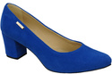 Dámská obuv Azure Natural Leather Suede pumps 106 ElitaBut