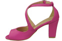 Dámská obuv Sandály Fuchsia Přírodní kůže 186 ElitaBut