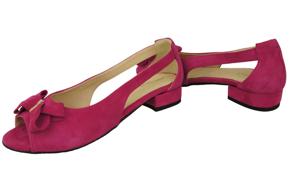 Dámské sandály z přírodní semišové kůže 994 Z Kombinace stylu a pohodlí ElitaBut