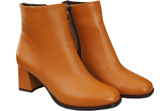 Dámská obuv Červené boty pro Zimní přírodní kůže 214 Z ElitaBut