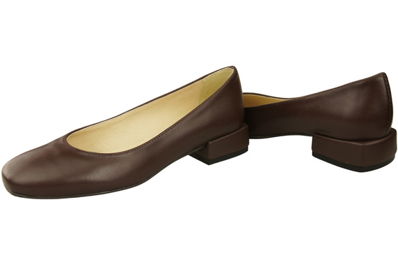 Pohodlné dámské boty Chocolate Flat Leather 204 ElitaBut
