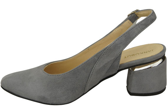 Dámské sandály z přírodní semišové kůže Ash Elegance and Comfort 196 From ElitaBut