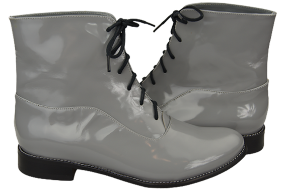 Dámské boty Ash lakované jaro/podzim přírodní kůže 155 L ElitaBut