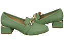 Dámská obuv Mint with Embellished Chain Moccasin pumps Přírodní kůže 193 ElitaBut