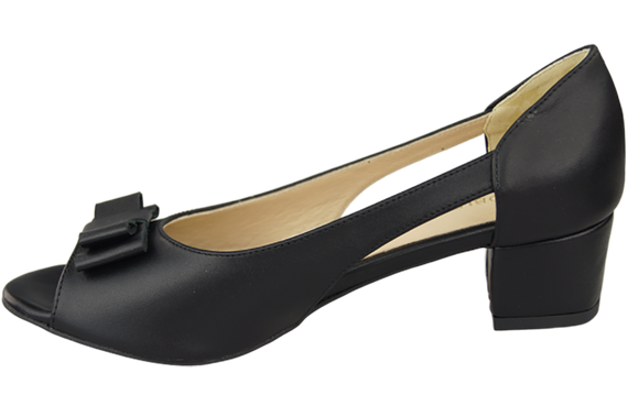 Dámská obuv Sandály Černá přírodní kůže 145 ElitaBut