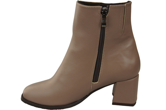 Obuv Dámské boty Cappuccino Dark for Winter natural leather 214 Od ElitaBut