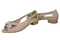 Dámská obuv Sandály Powder Pink Natural Leather 994 ElitaBut