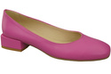 Pohodlná dámská obuv Fuchsia Flats Natural Leather 204 ElitaBut
