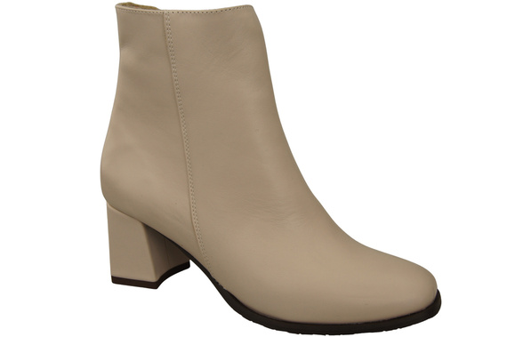 Dámské boty Cappuccino Bright for Winter přírodní kůže 214 Od ElitaBut