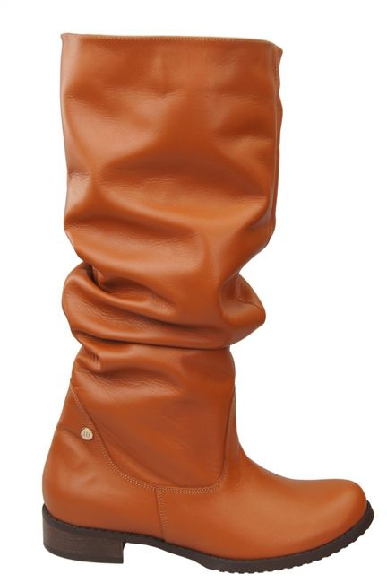 Obuv Dámské kozačky Přírodní kůže 123 Červená ElitaBut