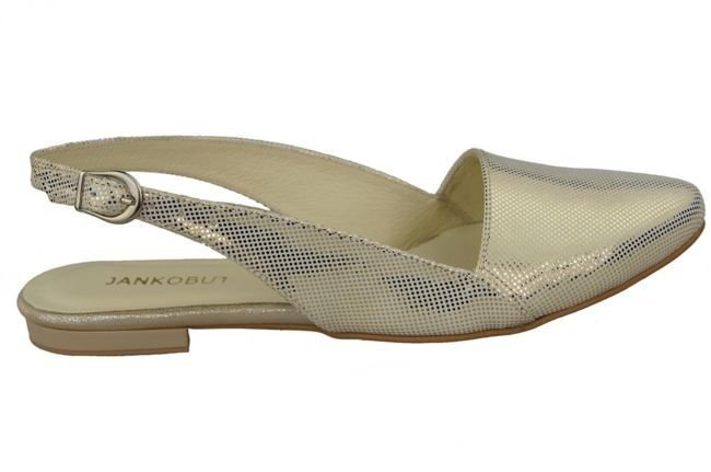 Dámská obuv Sandály Zlatá přírodní kůže 996 ElitaBut