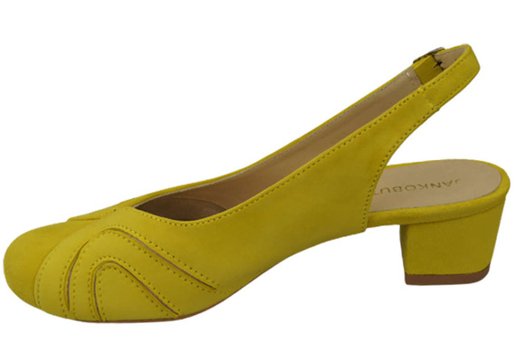 Dámská obuv Přírodní kůže Semišové sandály Lemon 842 Z ElitaBut