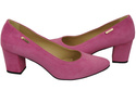 Dámská obuv Fuchsia Natural Suede Leather 106 ElitaBut
