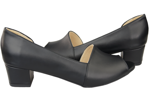 Dámská obuv Sandály Černá přírodní kůže 147 ElitaBut