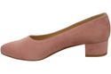 Pohodlné dámské boty Candy Pink in Natural Suede Leather 220 od ElitaBut