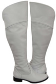 Dámské boty White Musketeers Vysoké nad kolena z přírodní kůže 638 ElitaBut