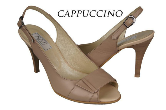 Dámská obuv Sandály z přírodní kůže Cappuccino Lico 780 ElitaBut