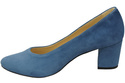 Dámská obuv Blue Suede Natural Leather pumps 106 ElitaBut