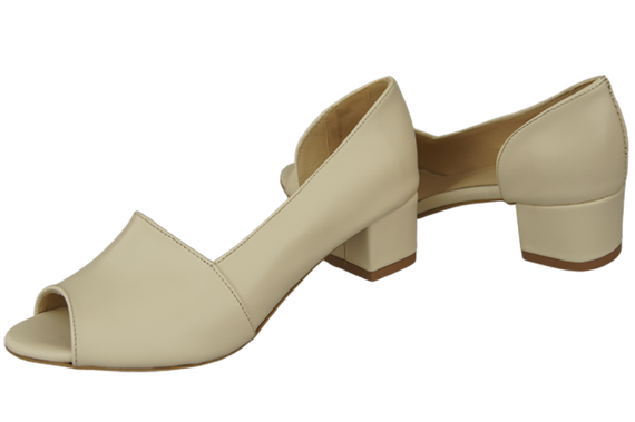 Dámská obuv Sandály Béžová přírodní kůže 147 ElitaBut