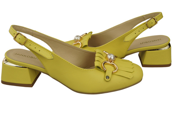 Dámská obuv Lemon Sandály zdobené třásněmi Přírodní kůže 208 ElitaBut