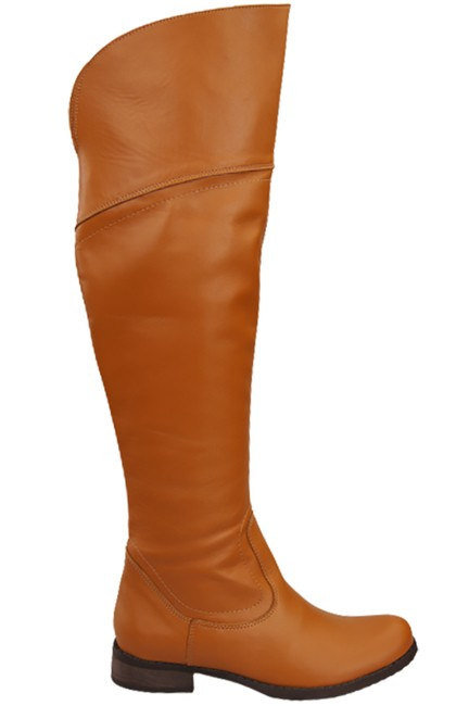 Dámské boty Red Musketeers High over the knee natural leather 638 ElitaBut
