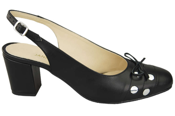 Dámská obuv Sandály Černá přírodní kůže 167 ElitaBut