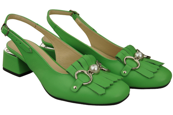 Dámská obuv Lime Sandály zdobené třásněmi Přírodní kůže 208 ElitaBut