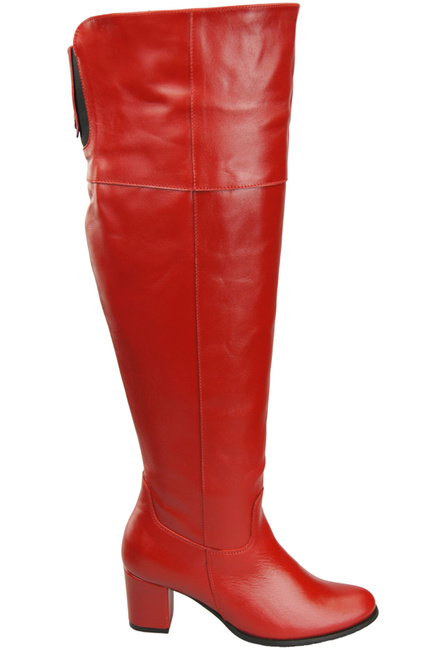 Dámské boty Red Musketeers High over the knee natural leather 190 ElitaBut