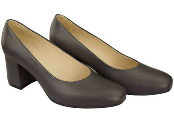 Dámská obuv Dámské lodičky Přírodní kůže 171 Graphite ElitaBut